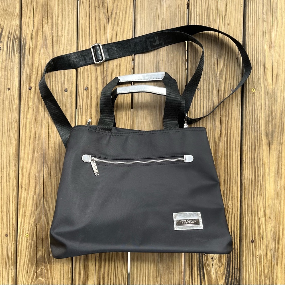 Versace Black Tote Bag